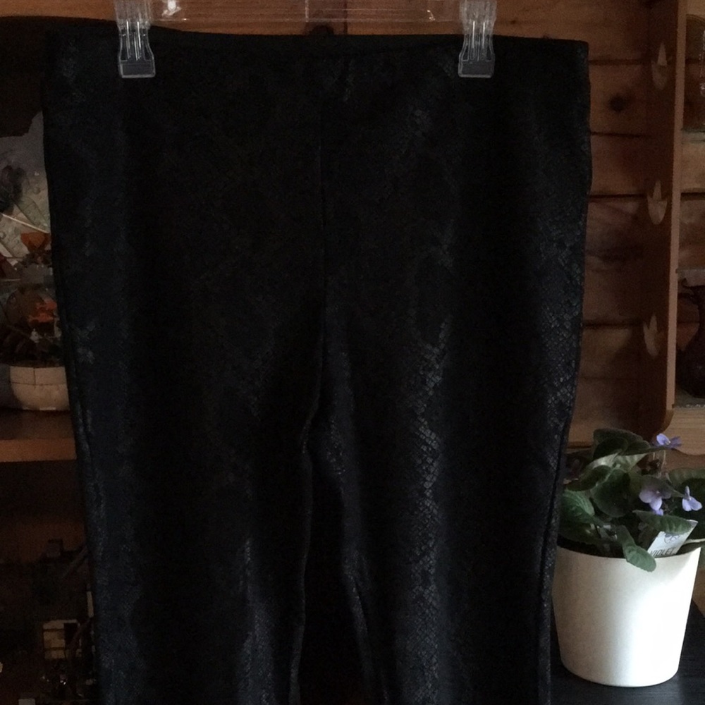 INC snakeskin leggings